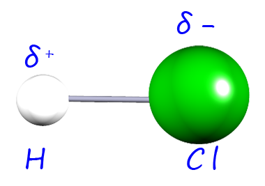 Hydrogen chloride molecule